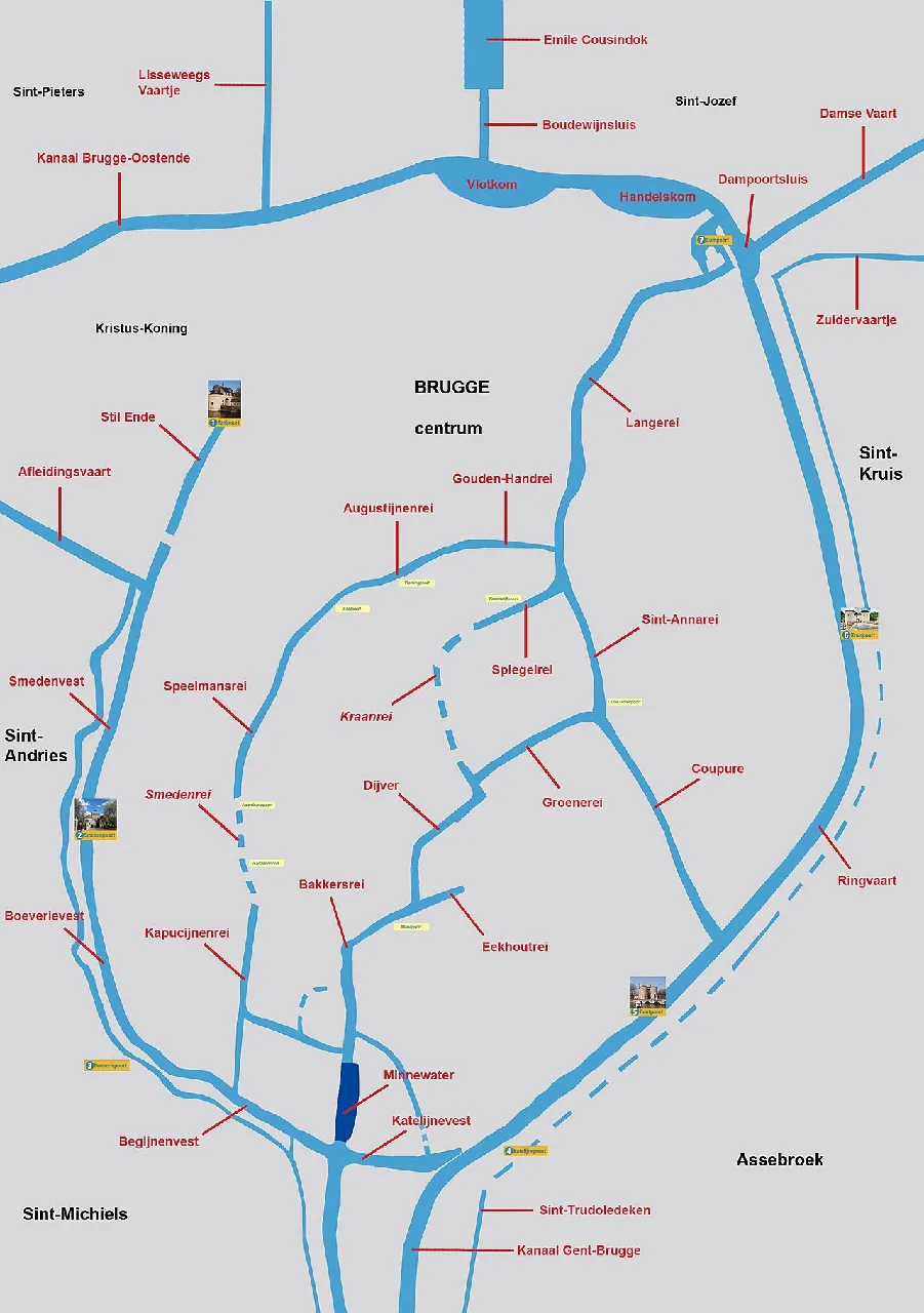 Brugge Minnewater Ask Golu