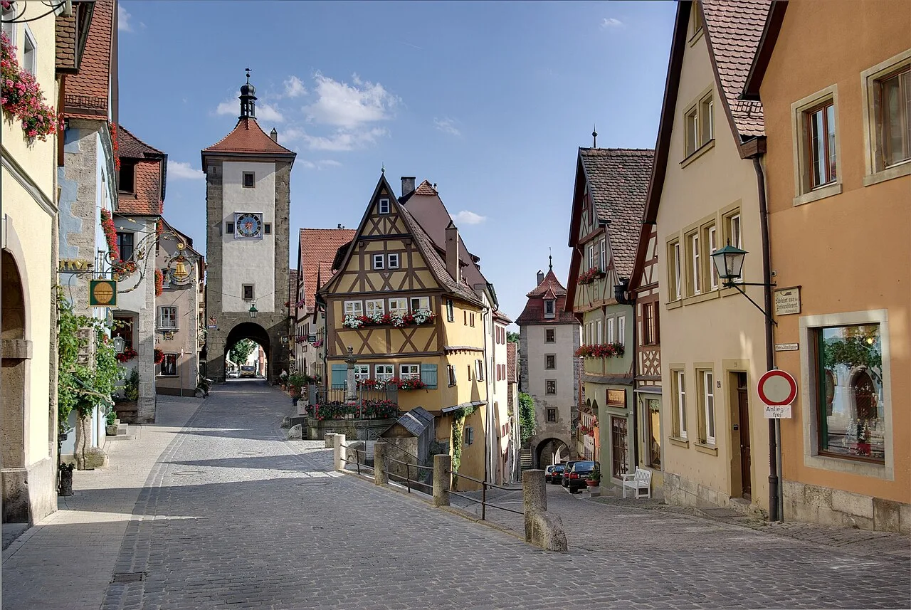Rothenburg ob der Tauber Plonlein