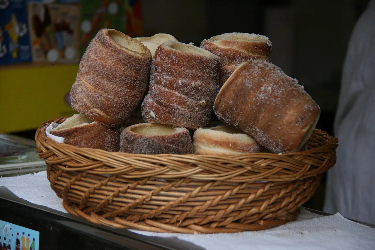 Sicak Trdelnik Tatlisi